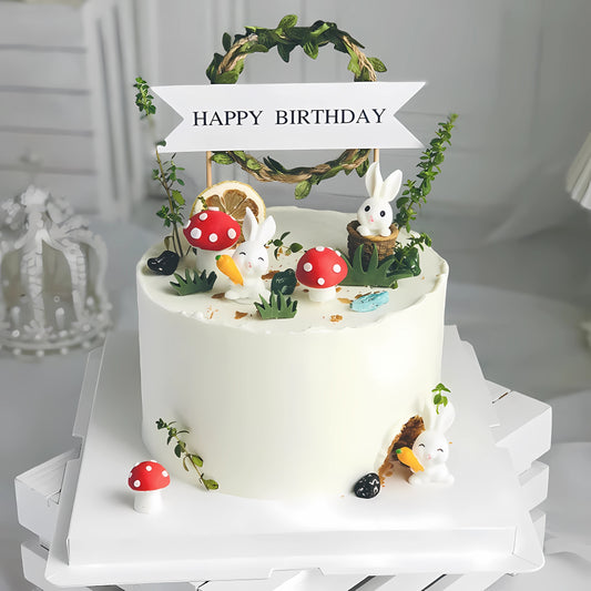 Rabbit Cake Toppers